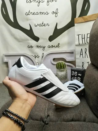 Adidas Samba OG White and Black Lifestyle Sneakers 15