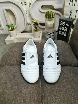 Adidas Samba OG White Black Laceless Lifestyle Sneakers 10