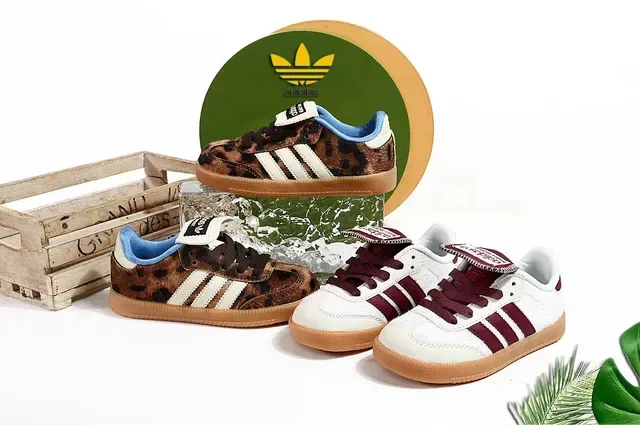 Adidas Samba OG White Maroon Gum Lifestyle Sneakers 4