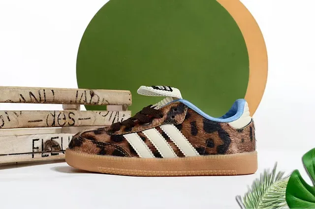 Adidas Samba OG White Maroon Gum Lifestyle Sneakers 16