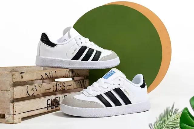 Adidas Samba OG White Maroon Gum Lifestyle Sneakers 21