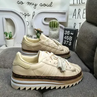 Adidas Samba Platform Beige Lifestyle Sneakers