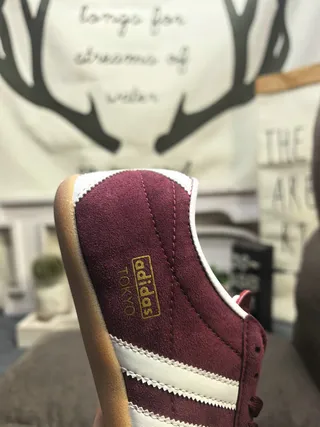Adidas Spezial Burgundy Suede Lifestyle Sneakers 3