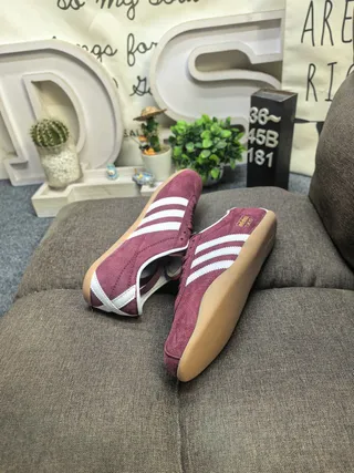 Adidas Spezial Burgundy Suede Lifestyle Sneakers 6