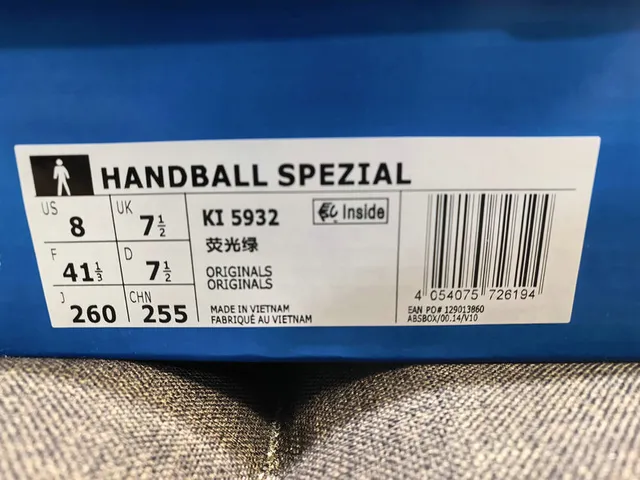 Adidas Spezial Light Blue Suede Lifestyle Sneakers 12
