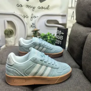 Adidas Spezial Light Blue Suede Lifestyle Sneakers