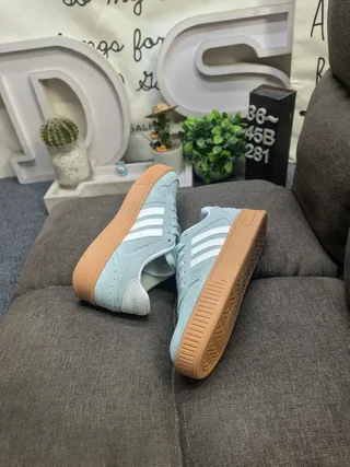 Adidas Spezial Light Blue Suede Lifestyle Sneakers 6