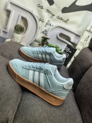 Adidas Spezial Light Blue Suede Lifestyle Sneakers 7
