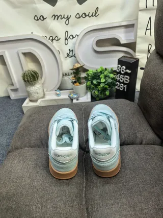 Adidas Spezial Light Blue Suede Lifestyle Sneakers 8
