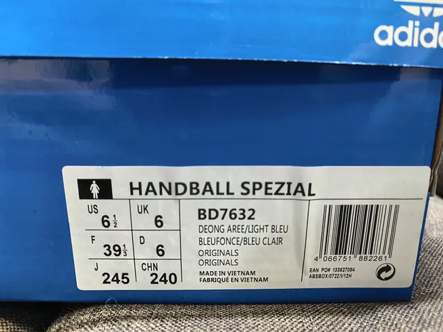 Adidas Spezial Light Blue Suede Lifestyle Sneakers 2