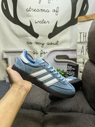 Adidas Spezial Light Blue Suede Lifestyle Sneakers 5