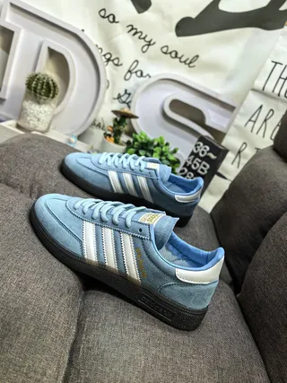 Adidas Spezial Light Blue Suede Lifestyle Sneakers 7