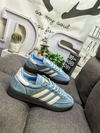 Adidas Spezial Light Blue Suede Lifestyle Sneakers 9