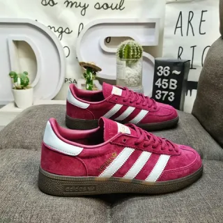 Adidas Spezial Magenta Suede Lifestyle Sneakers