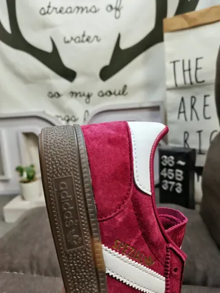 Adidas Spezial Magenta Suede Lifestyle Sneakers 3