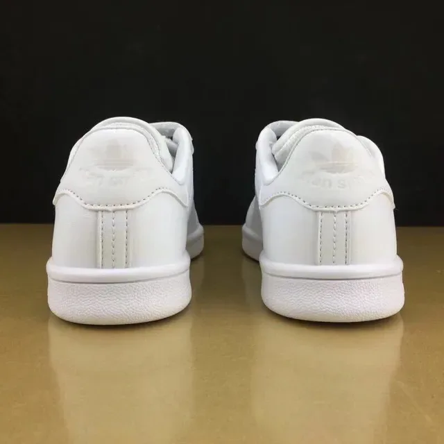 Adidas Stan Smith White Green Low-Top Laceless Velcro Strap Lifestyle Sneakers 18