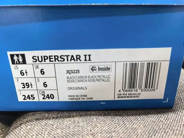 Adidas Superstar Berlin sneakers lifestyle tout noir 2
