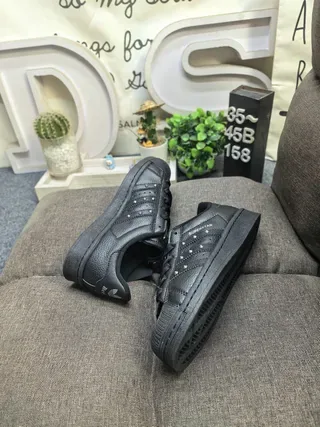 Adidas Superstar Berlin sneakers lifestyle tout noir 6