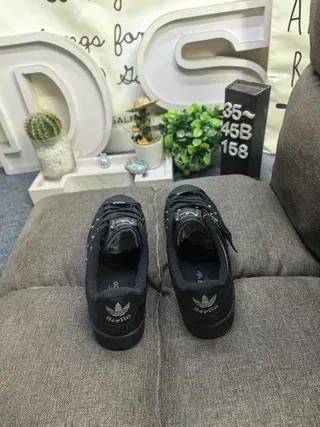 Adidas Superstar Berlin sneakers lifestyle tout noir 8