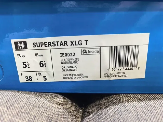 Adidas Superstar Black and White Lifestyle Sneakers 2