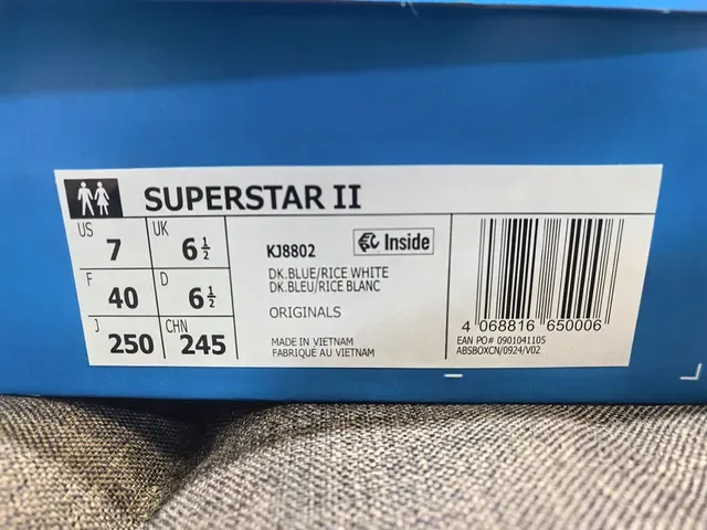 Adidas Superstar Denim Star Print Lifestyle Sneakers 2