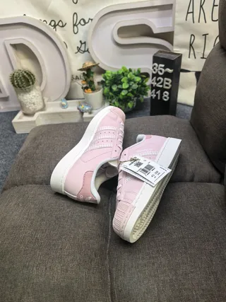Adidas Superstar Dusty Pink and White Lifestyle Sneakers 6