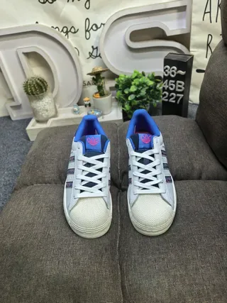 Adidas Superstar Royal Blue and White Lifestyle Sneakers 20
