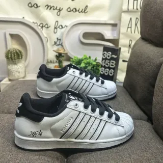 Adidas Superstar White and Black Lifestyle Sneakers