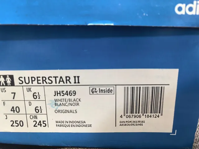 Adidas Superstar White and Black Lifestyle Sneakers 2