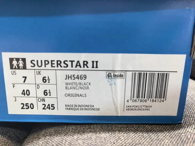 Adidas Superstar White and Black Lifestyle Sneakers 12
