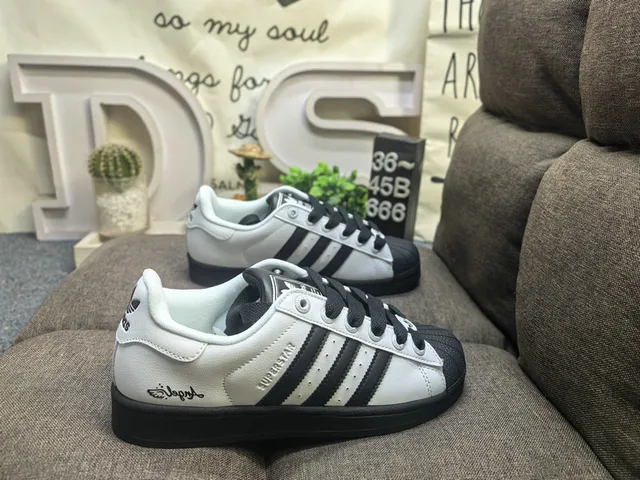 Adidas Superstar White and Black Lifestyle Sneakers 21
