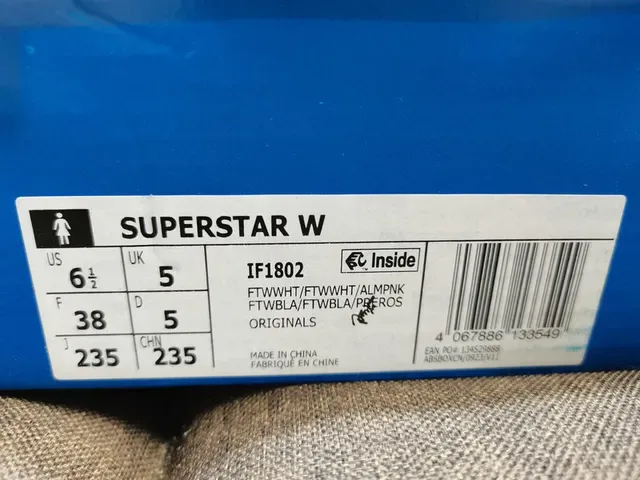 Adidas Superstar White and Pink Lifestyle Sneakers 22