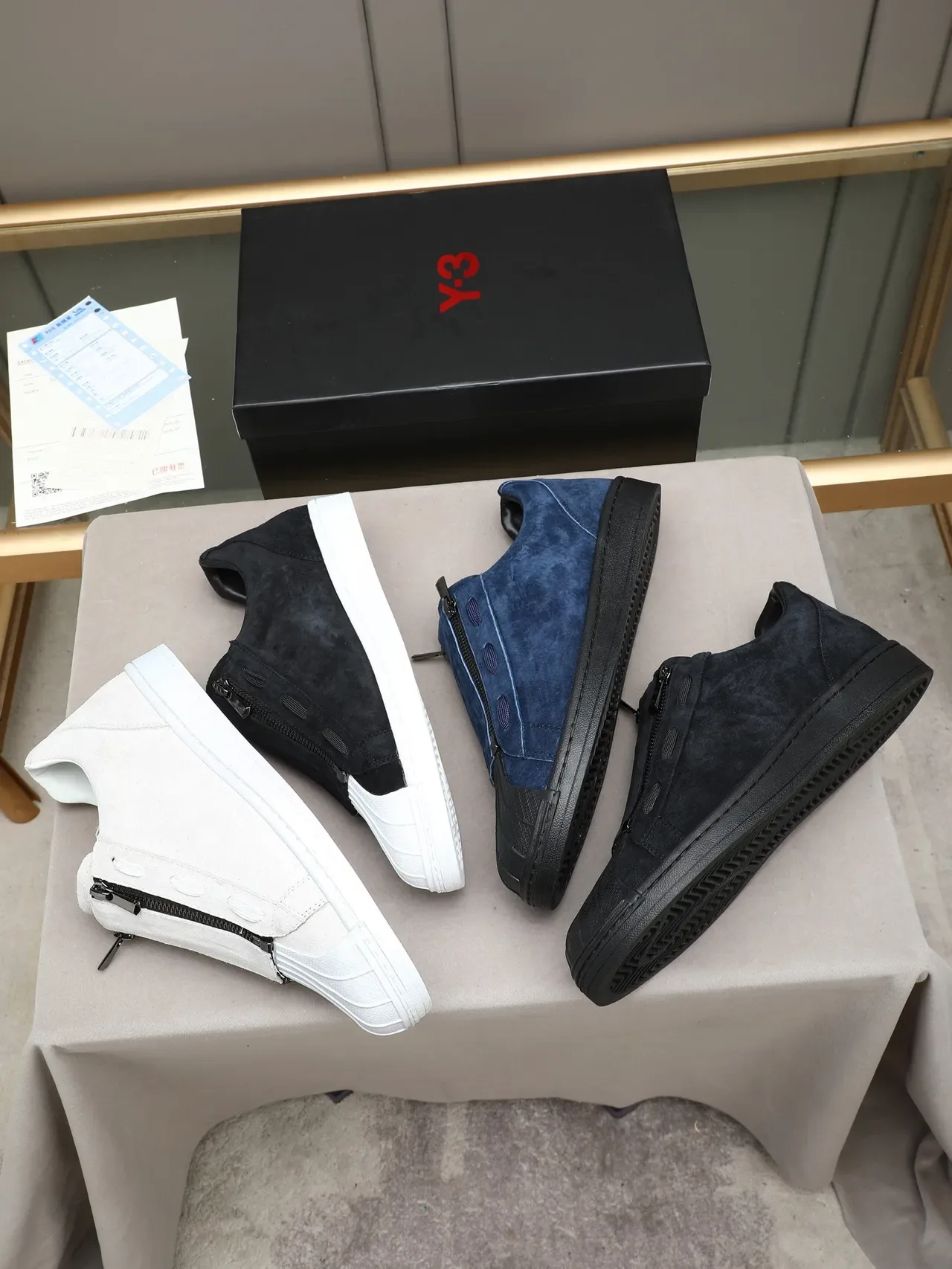 Adidas Superstar Zip Tênis Lifestyle Branco de Camurça 2