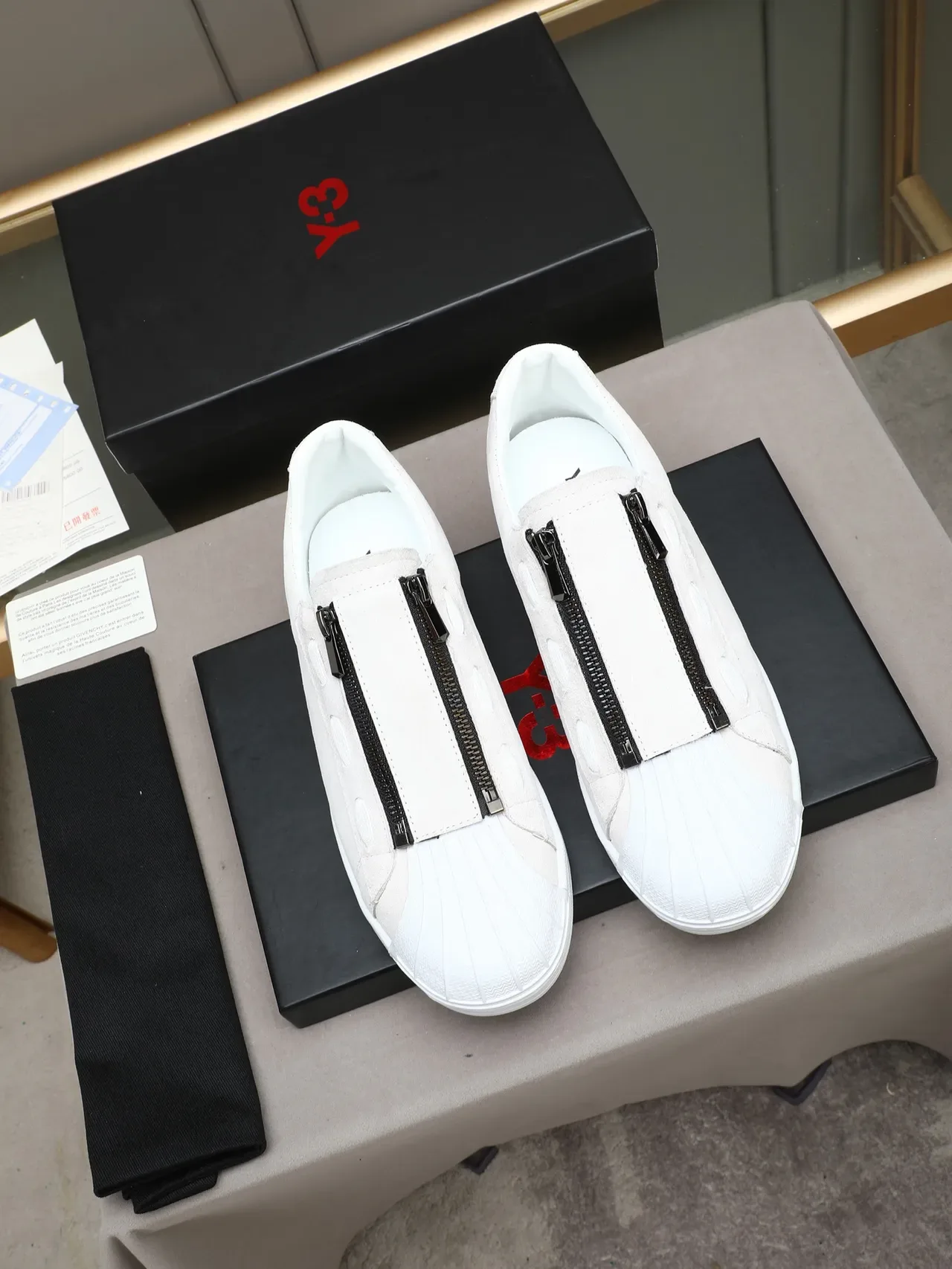 Adidas Superstar Zip Tênis Lifestyle Branco de Camurça 3