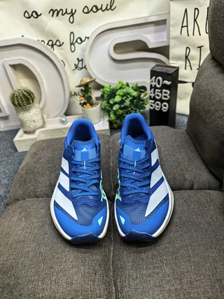 Adidas TERREX White Orange Three-Stripe Running Shoes 10