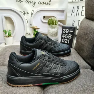 Adidas Tyshawn Black Gold Lifestyle Sneakers