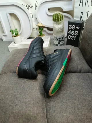 Adidas Tyshawn Black Gold Lifestyle Sneakers 6