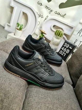 Adidas Tyshawn Black Gold Lifestyle Sneakers 9