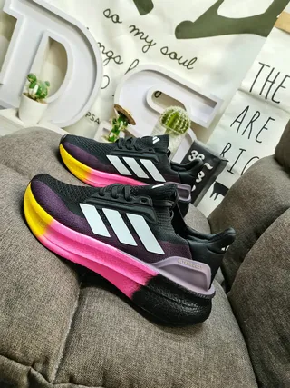 Adidas Ultraboost White Black Running Shoes 7