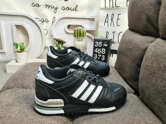 Adidas White Beige Leather Upper Three-Stripe Side Panel Lifestyle Sneakers 11