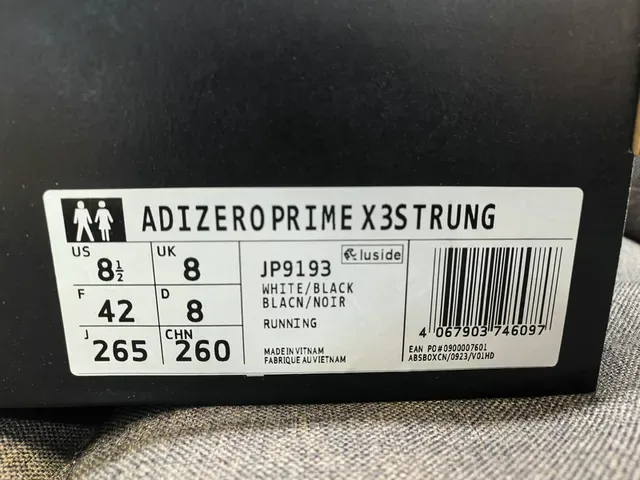 Adidas White Black Engineered Knit Upper Three Stripes Running Shoes 2