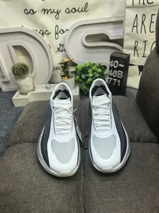 Adidas White Black Low-Top Mesh-and-Synthetic Upper Lifestyle Sneakers 10