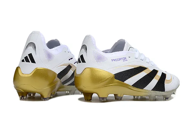 Adidas White Gold Low-Cut Football Boot Colorway Firm-Ground Soccer Shoes 5