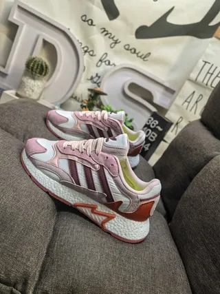Adidas White Purple Layered Mesh And Synthetic Upper Sculpted Textured Midsole Lifestyle Sneakers 7