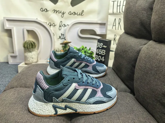 Adidas White Purple Layered Mesh And Synthetic Upper Sculpted Textured Midsole Lifestyle Sneakers 21