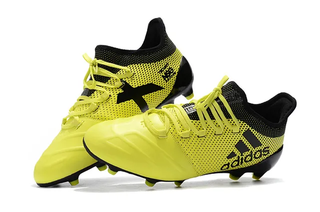 Adidas X Green Navy Baixo Corte Com Cadarços Perfurado Sintético Superior Campo Firme Sapatos de Futebol 21