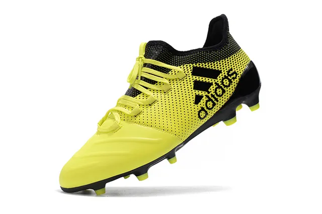 Adidas X Green Navy Baixo Corte Com Cadarços Perfurado Sintético Superior Campo Firme Sapatos de Futebol 23