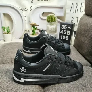 Adidas x NEIGHBORHOOD Superstar Black Lifestyle Sneakers