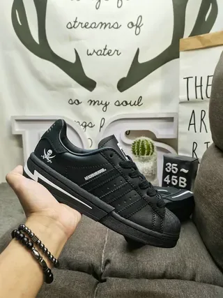 Adidas x NEIGHBORHOOD Superstar Chaussures Lifestyle Noires 5