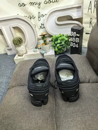 Adidas x Raf Simons Ozweego Black Chunky Sneakers 8